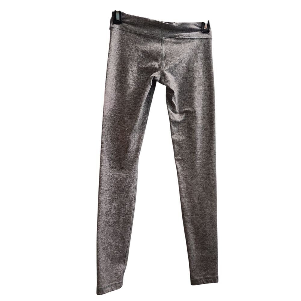 Ivivva Gray Leggings Stretchy Comfortable Kids Athletic‎ Wear Size 12